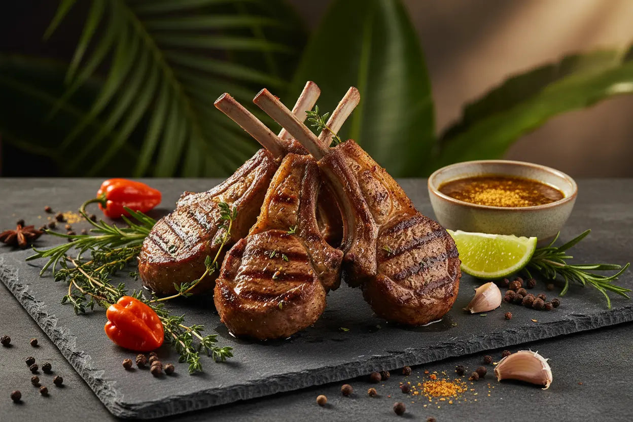 Easy Lamb Chops with Flavorful Marinade | Step-by-Step Recipe - Tropical infusion spice co