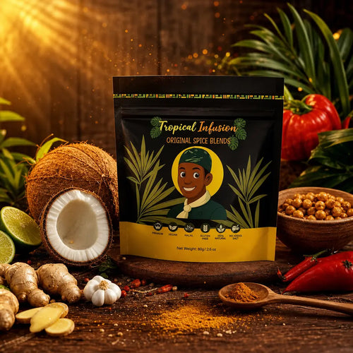 Tropical Infusion Original Spice Blend – 100% Salt-Free | Chef-Created Caribbean Seasoning tropical infusion spice co