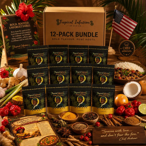 Tropical Infusion 12 Pack Starter Bundle – The Best Way to Experience Caribbean Flavour tropical infusion spice co