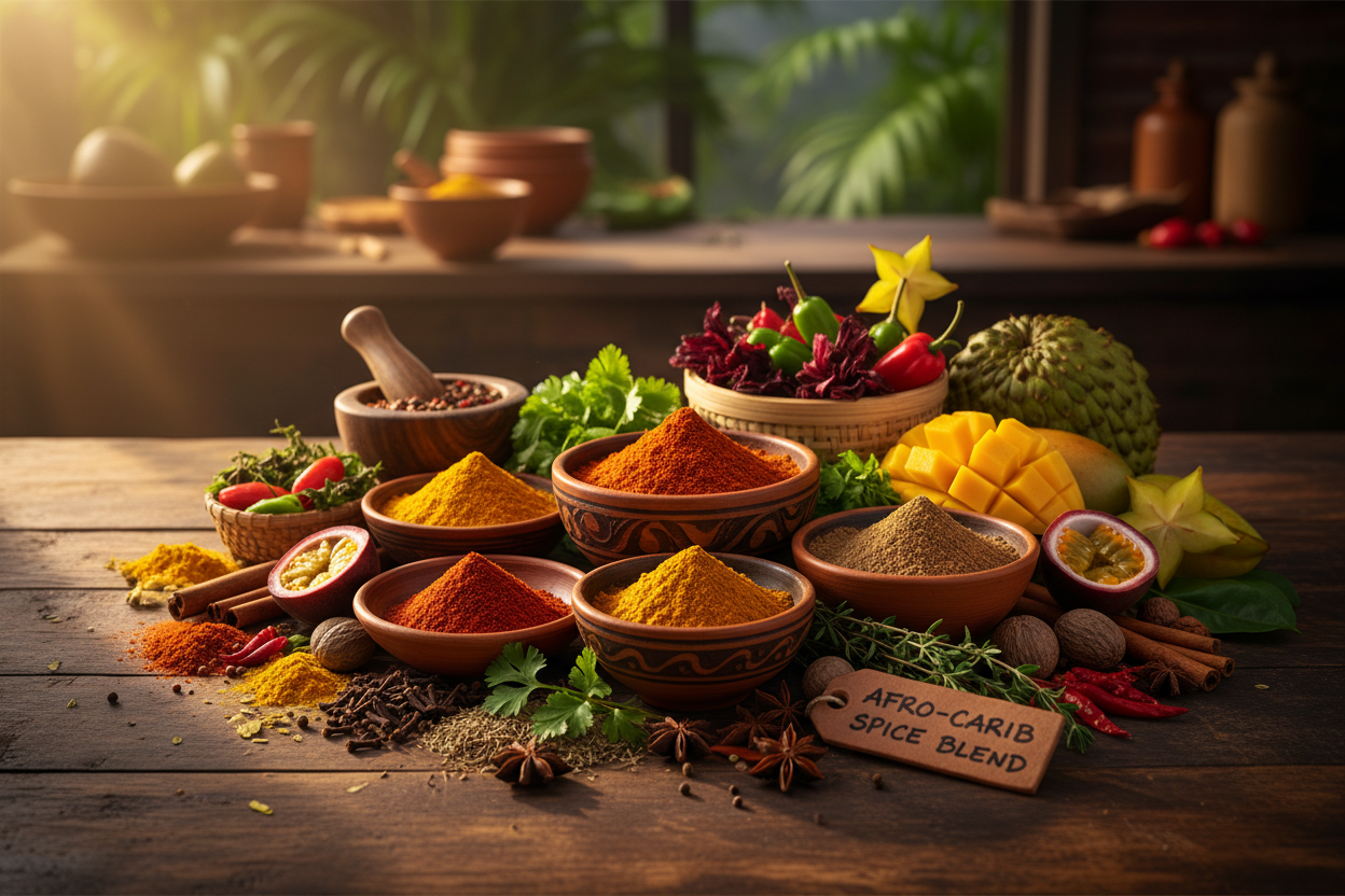 African & Caribbean Spice Hero Image