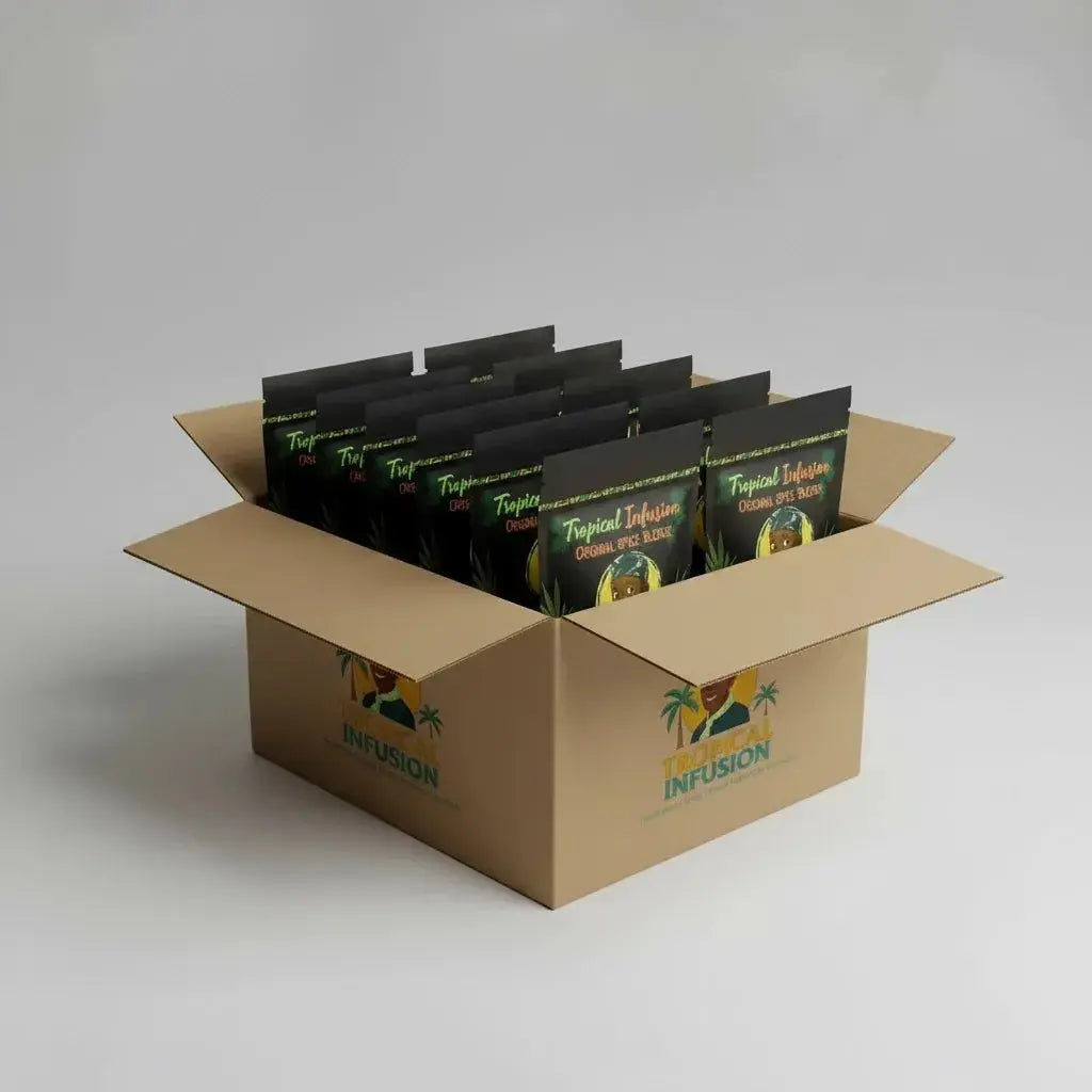 TROPICAL INFUSION ORIGINAL SPICE BLENDS ( 24 Box Bundle ) tropical infusion spice co
