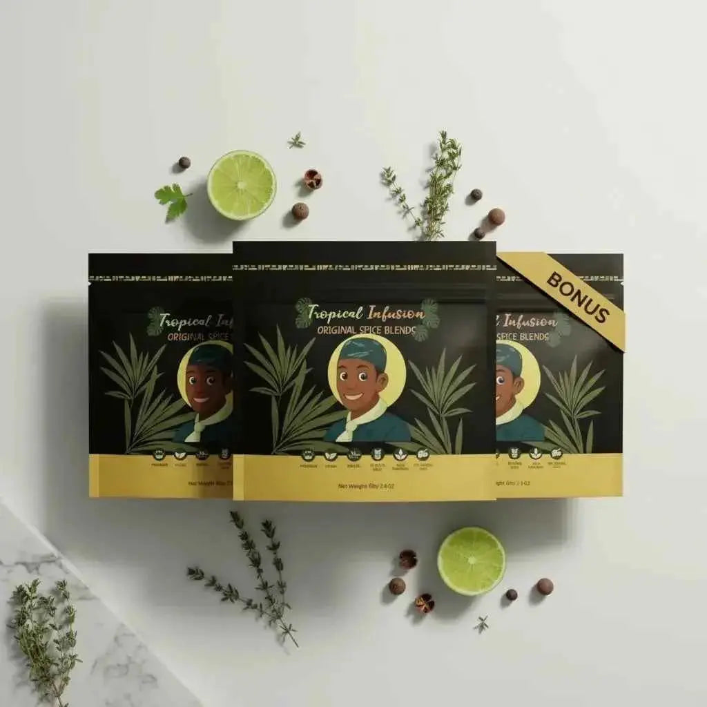 Buy 2 Get 1 Free – Tropical Infusion Spice Bundle | Best Value | 100% Salt-Free