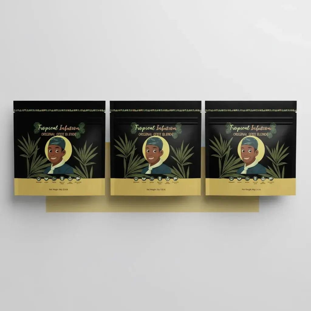 Buy 2 Get 1 Free – Spice Pouch Bundle (80g each) tropical infusion spice co