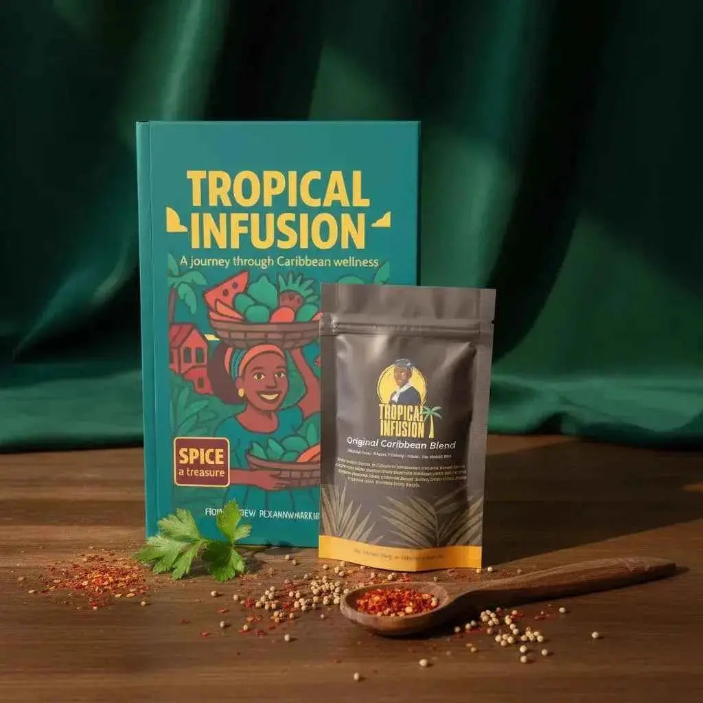 A Journey Through Caribbean Wellness – The Tropical Infusion Cookbook (Paperback)