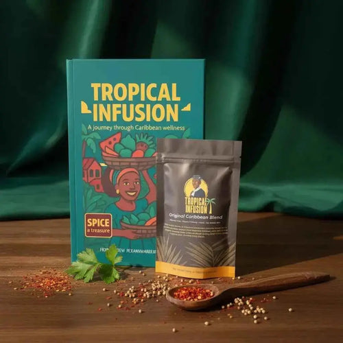 A Journey Through Caribbean Wellness – The Tropical Infusion Cookbook (Paperback)