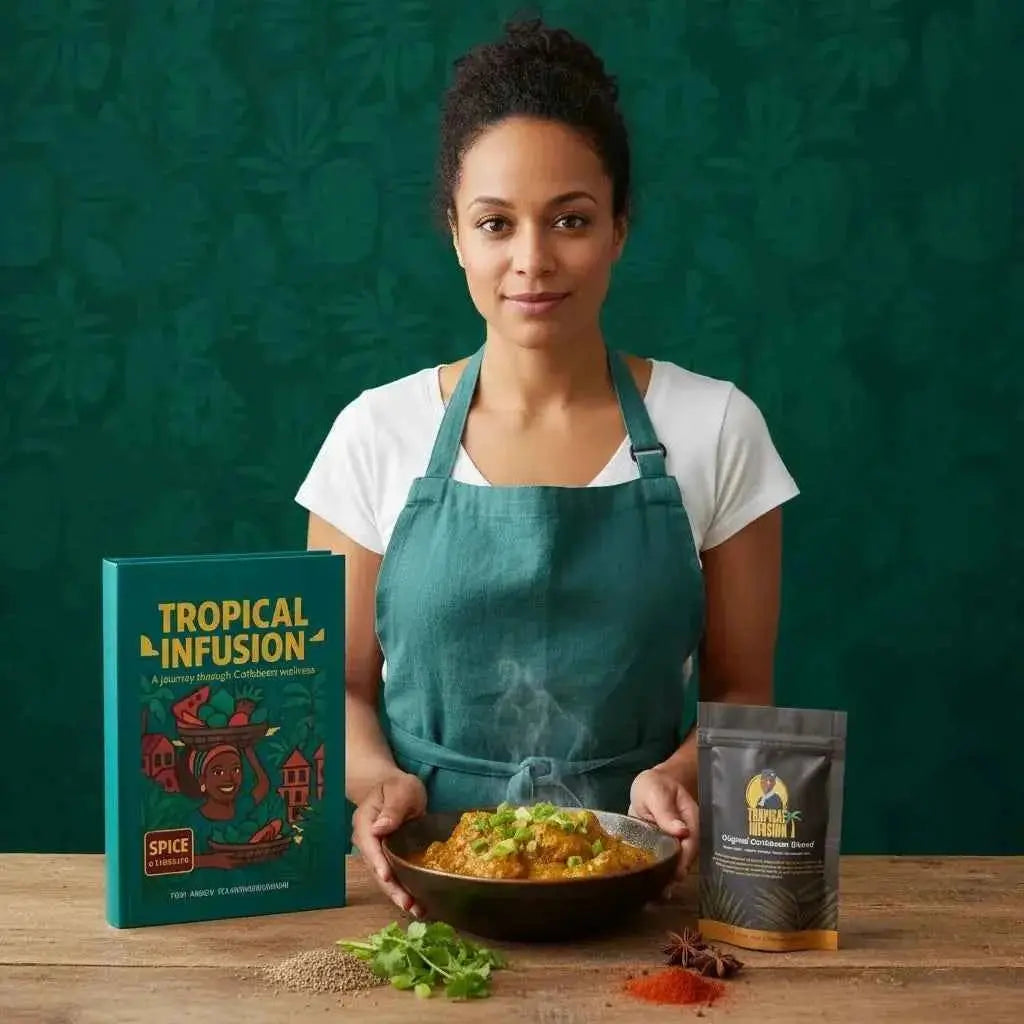 A Journey Through Caribbean Wellness – The Tropical Infusion Cookbook (Paperback)